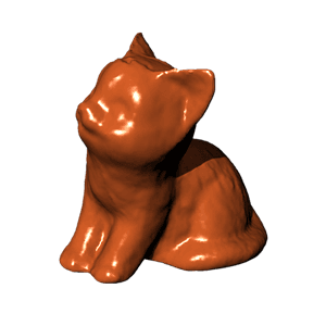 Cat chocolate design