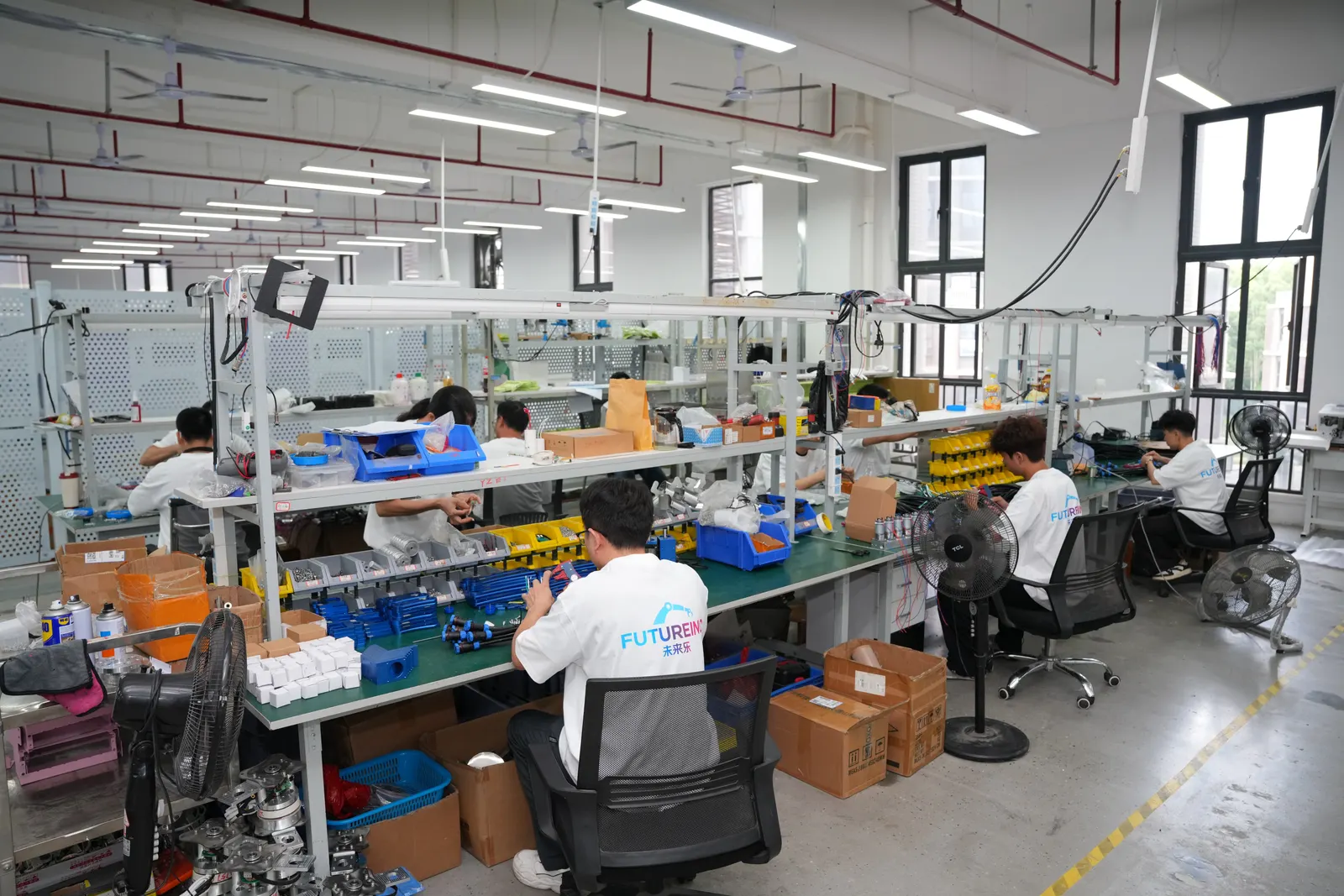Futureino-Montagelinie in Guangzhou