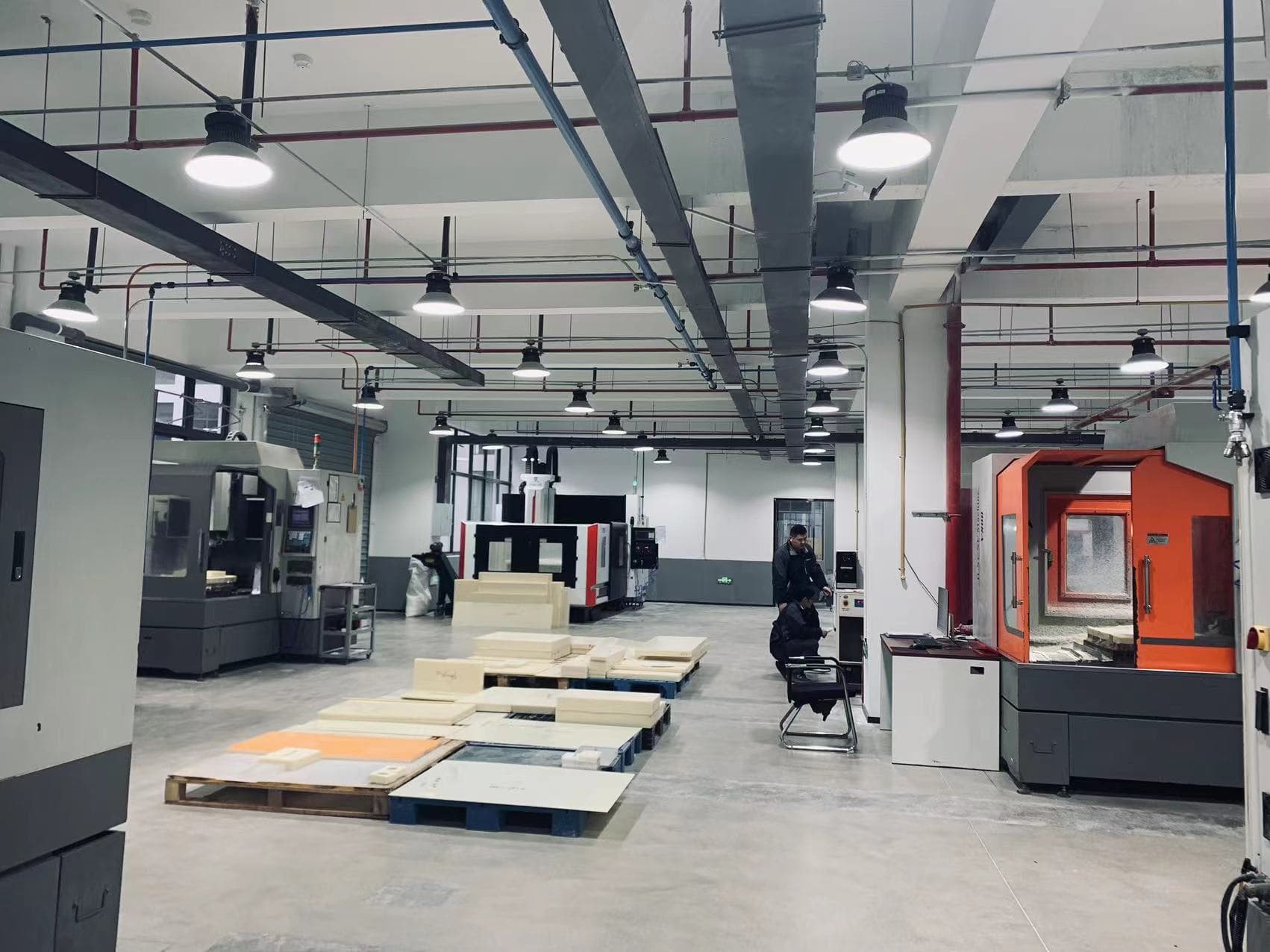 CNC + assembly floor · Guangzhou
