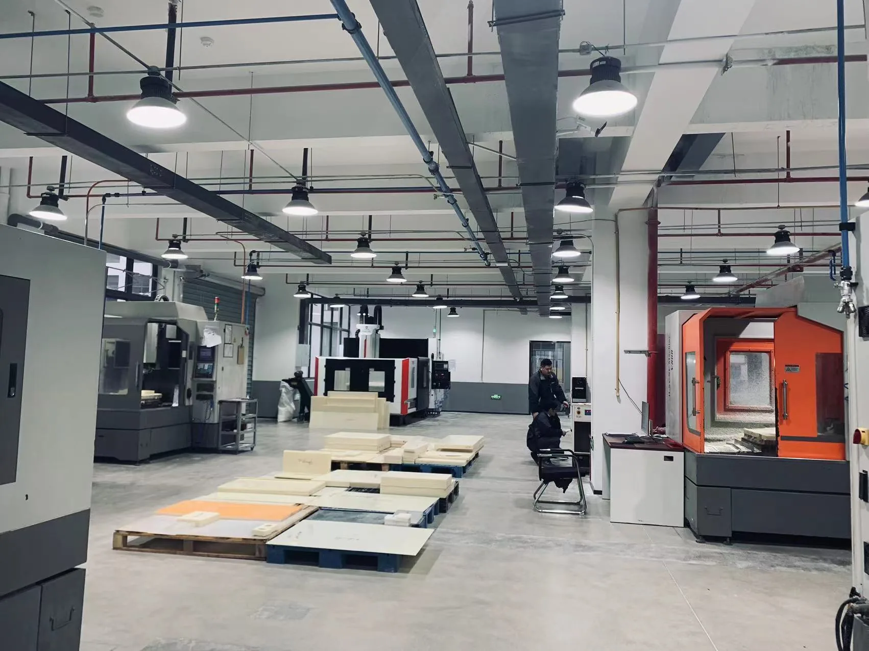 CNC + assembly floor · Guangzhou