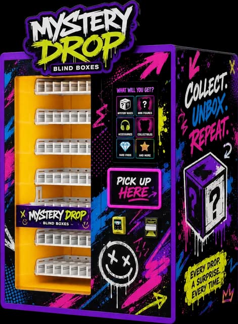 AB vending machine, Blind Box 3 design