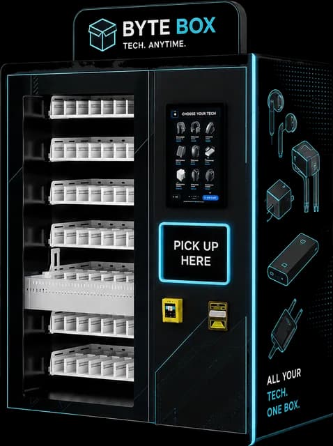 Máquina expendedora modelo AB, diseño electrónica 4