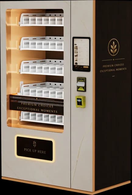 AM vending machine, Office 2 design
