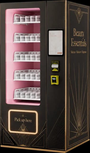 AS vending machine, Beauty 3 design