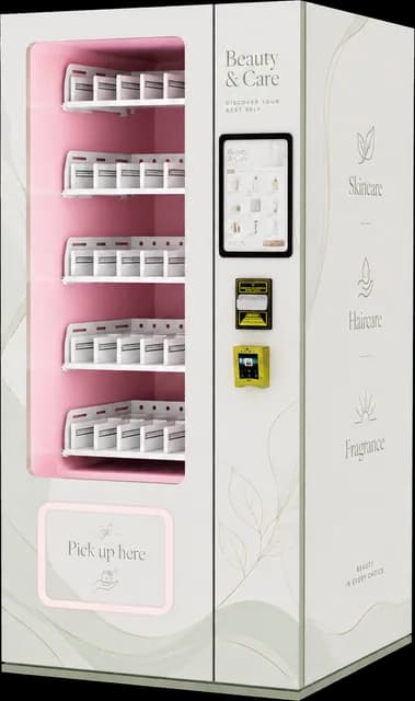 Máquina expendedora modelo AS, diseño belleza 4