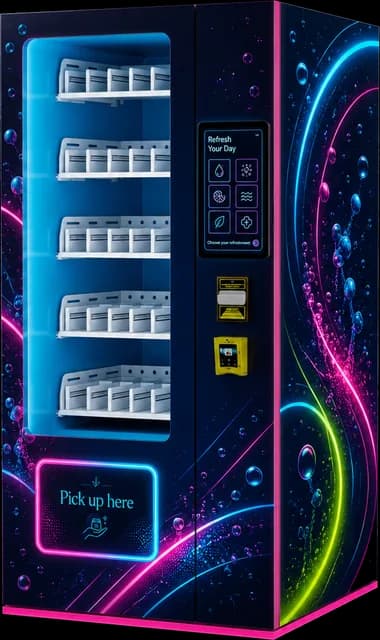 AS vending machine, Beverages 1 design