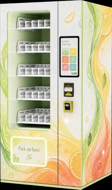 AS vending machine, Beverages 4 design