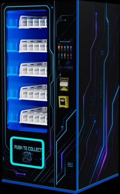 AS vending machine, Futuristic 2 design