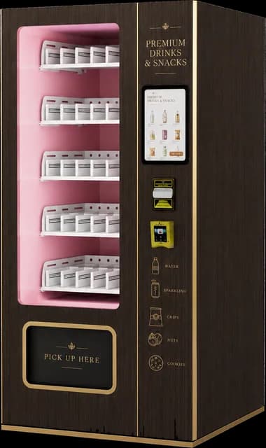 AS vending machine, Office 1 design