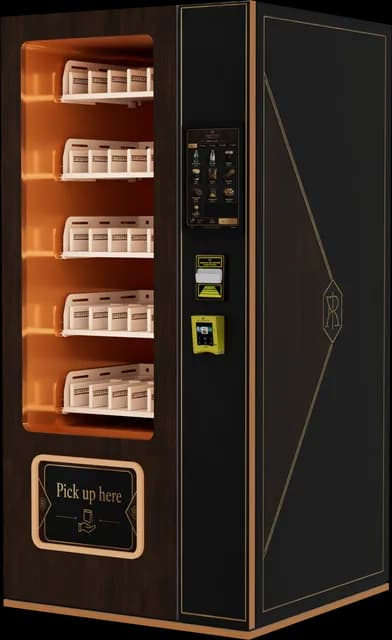 AS vending machine, Office 2 design