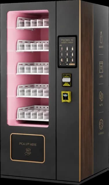 Máquina expendedora modelo AS, diseño oficina 4