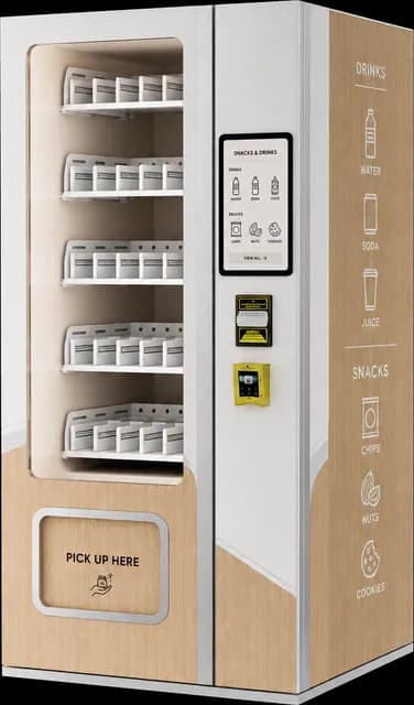 AS vending machine, Snack Classic 3 design