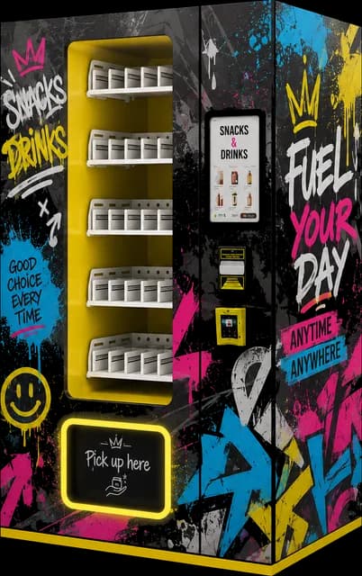 AS vending machine, Urban 1 design