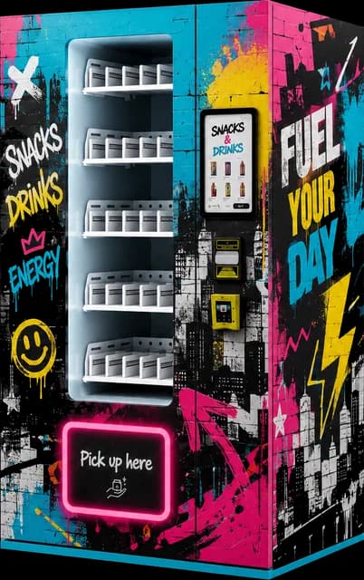 AS vending machine, Urban 3 design