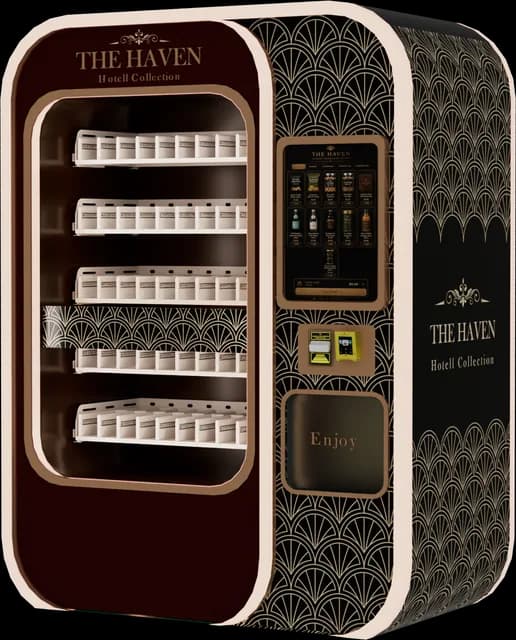 LA vending machine, Luxury hotel 2 design