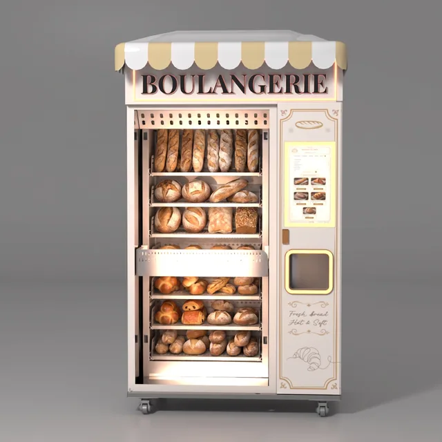 LB vending machine, Bread 1 design