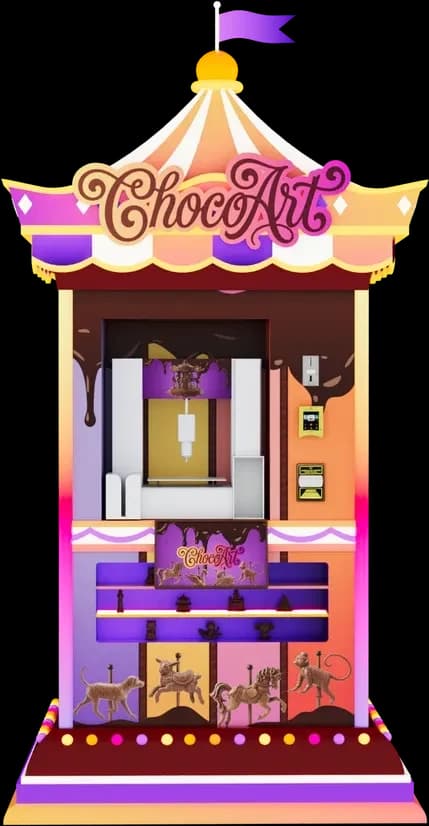 ChocoArt Printer chocolate vending machine by Futureino