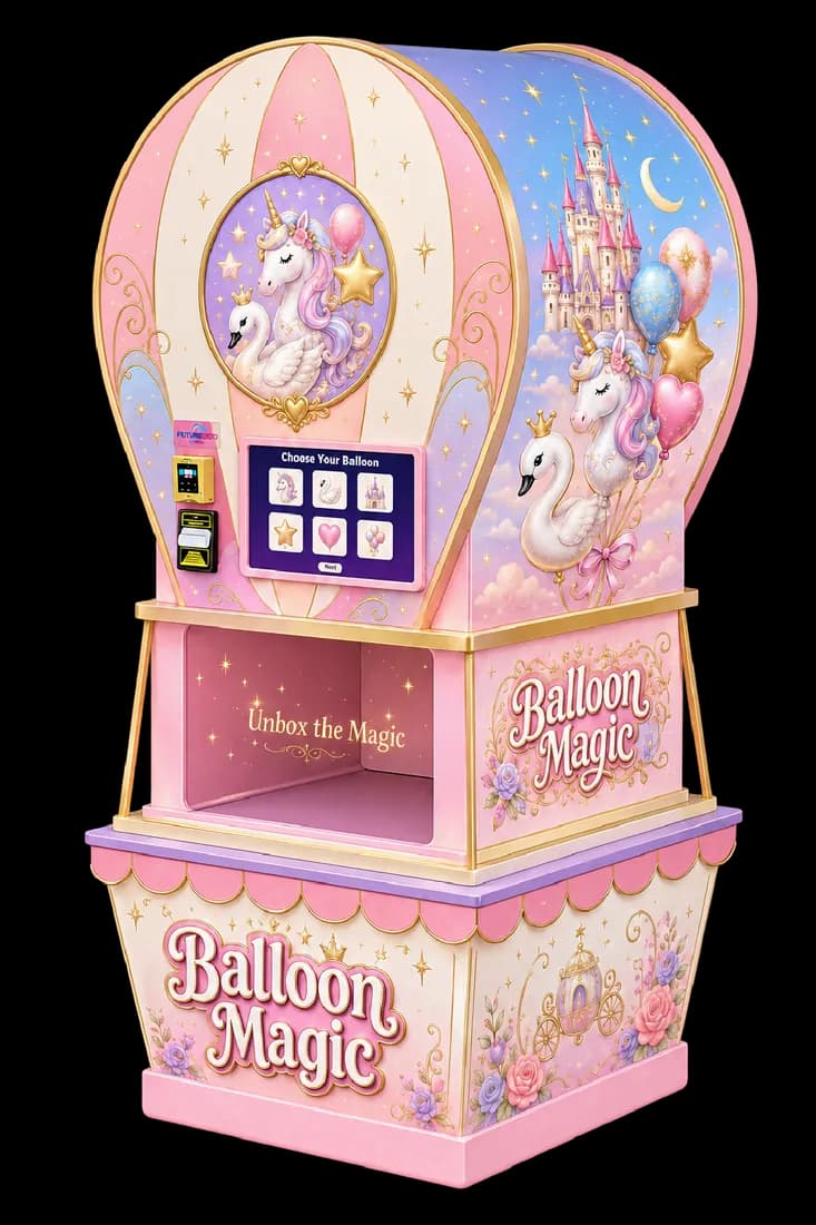 Balloon Magic in the Fairy Castle design