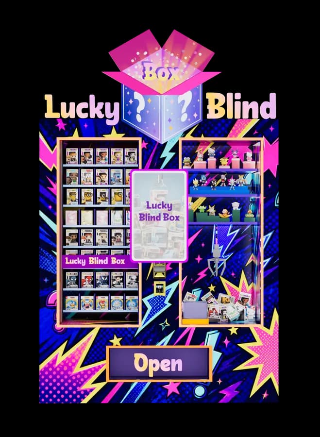 Mystery Box Vending Machine