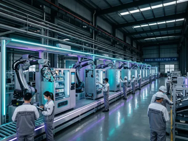 Futureino factory floor in Guangzhou